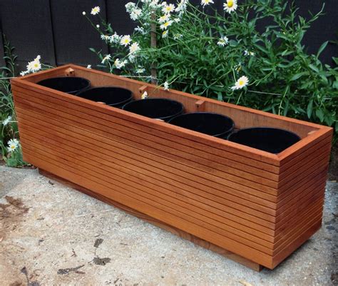 metal and wood patio flower boxes|decorative metal outdoor flower planters.